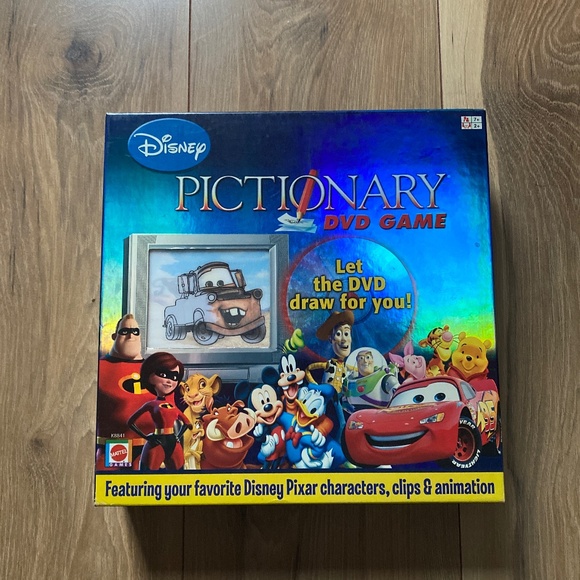 Disney Pictionary DVD Game - Picture 1 of 8